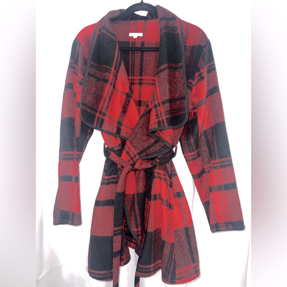 Maurice’s jacket with belt AND POCKETS!! XXL